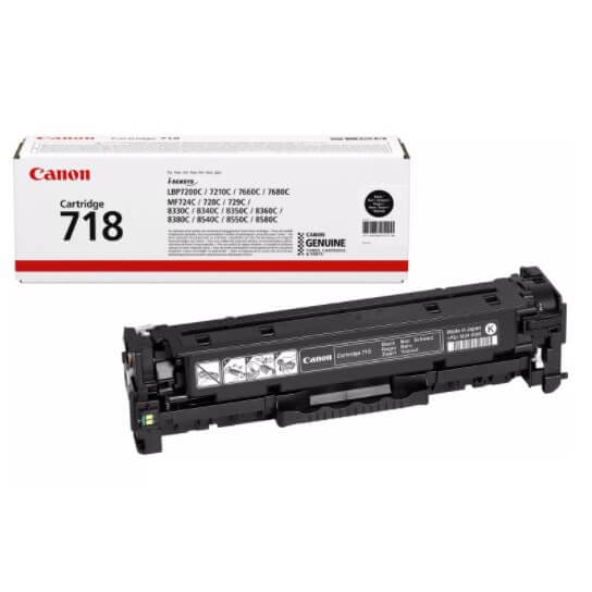 Canon Toner 2662B002 718 Svart