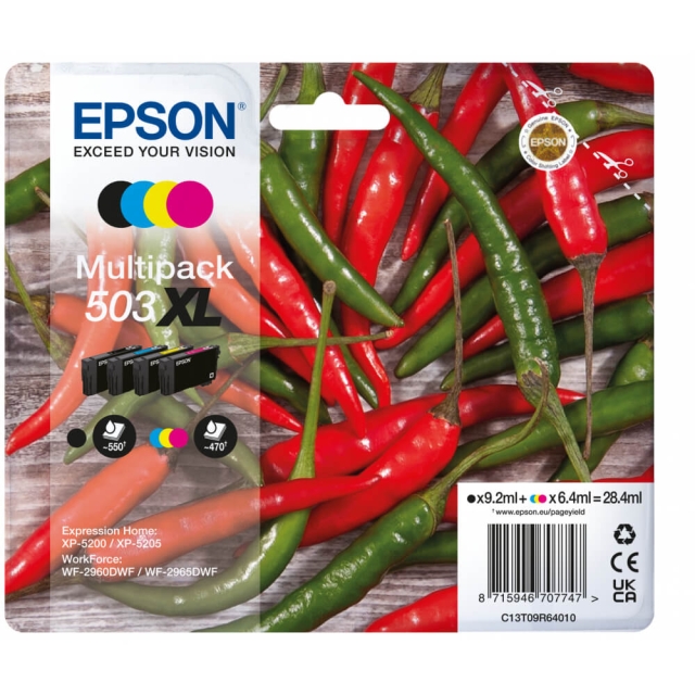 EPSON Bläck C13T09R64010 503XL Multipack, Chili