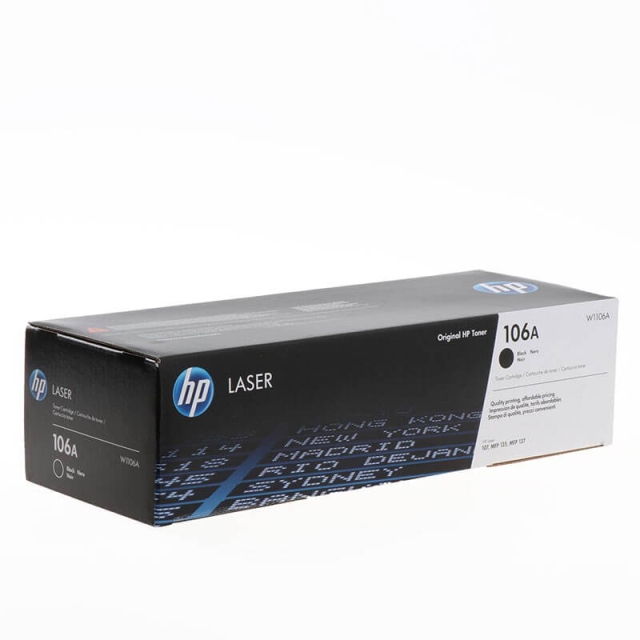 HP Toner W1106A 106A Svart