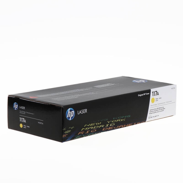 HP Toner W2072A 117A Gul