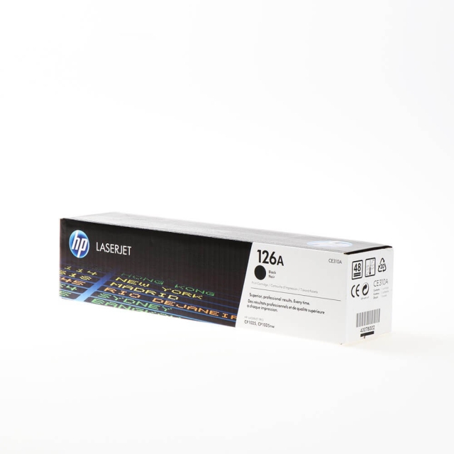 HP Toner CE310A 126A Svart