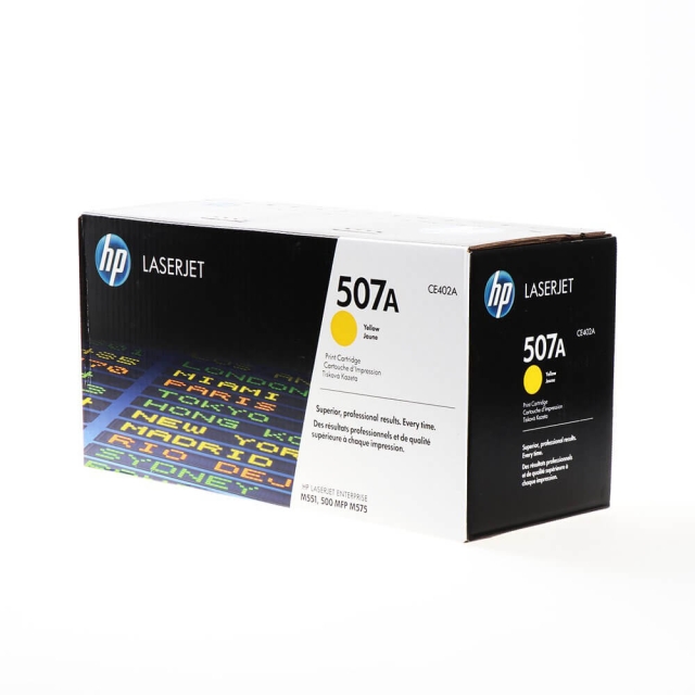 HP Toner CE402A 507A Gul