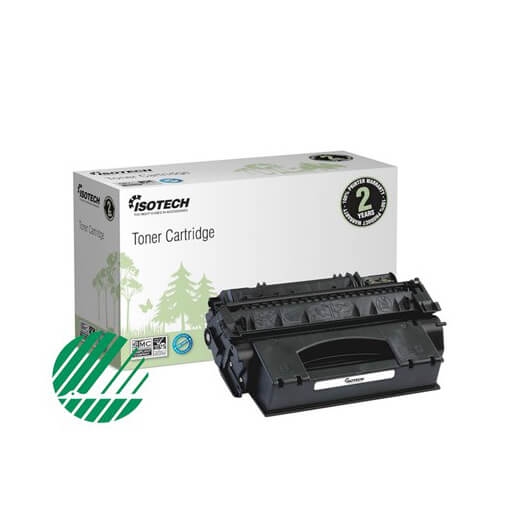 ISOTECH Miljötoner CE255A/3481B002 55A/724 Svart, Svanenmärkt