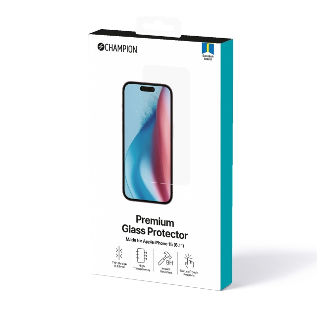 Champion Skärmskydd iPhone 16 / 15