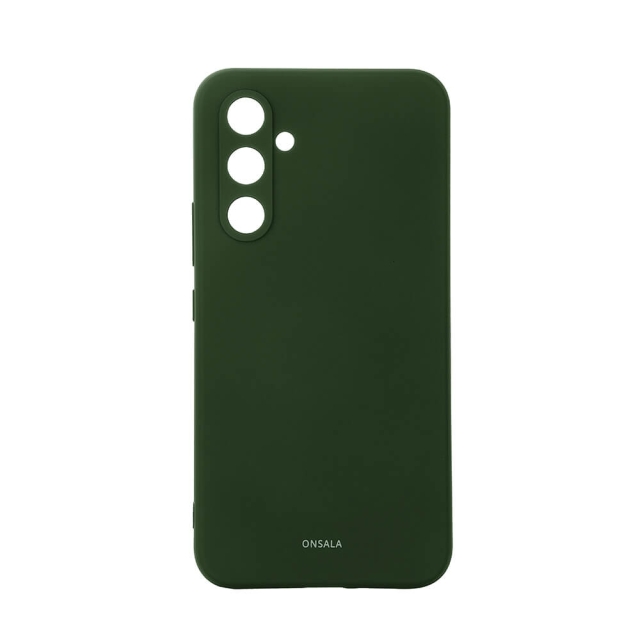 Onsala Mobilskal Silikon Olive Green - Samsung Galaxy A54 5G