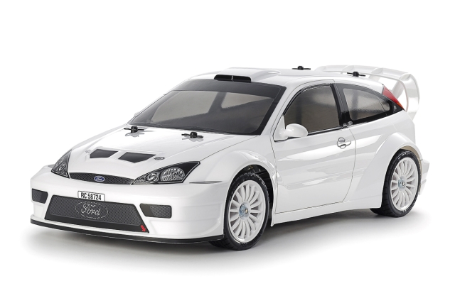TAMIYA 1/10 R/C 2003 Ford Focus RS Custom (TT-02)