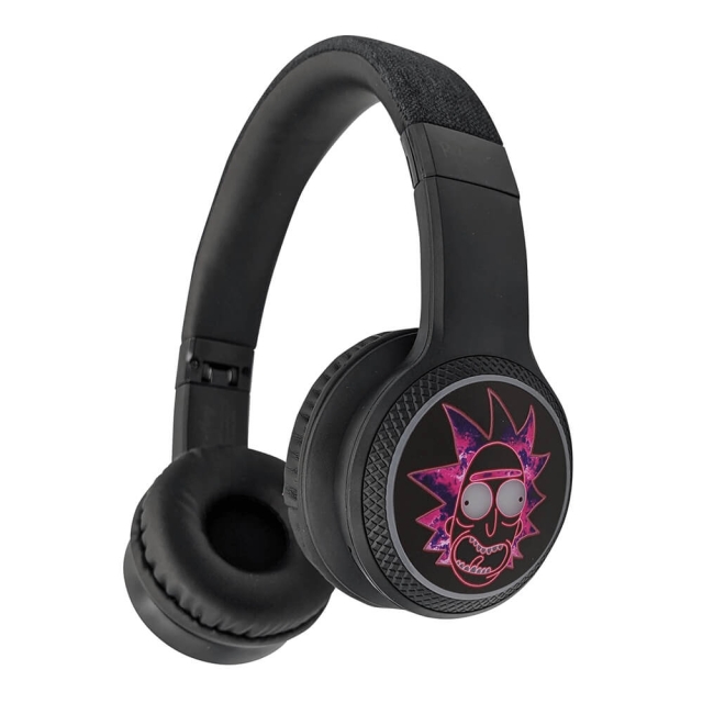 RICK&MORTY Rick & Morty Hörlur Trådlös LED On-Ear