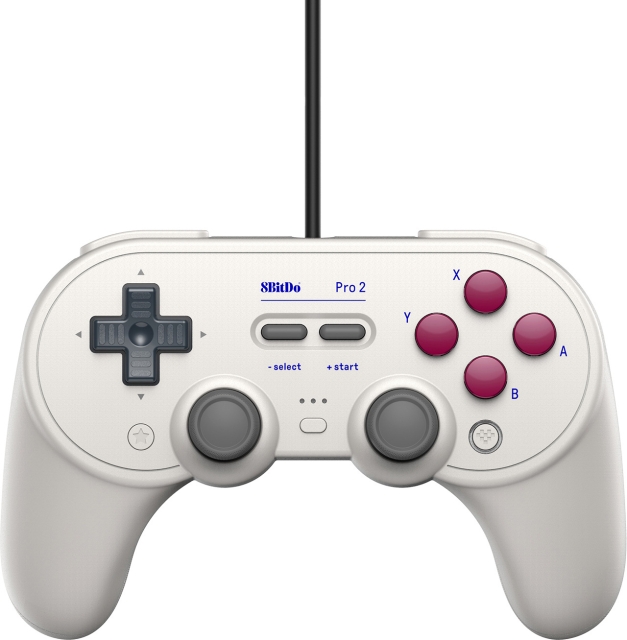 8BitDo Pro 2 Wired G Classic Edition Spelkontroll, Switch / PC