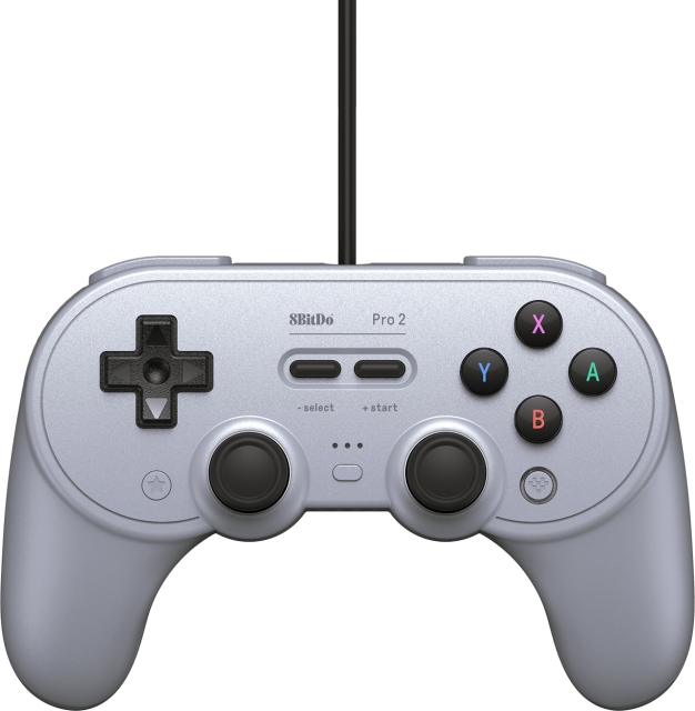 8BitDo Pro 2 Wired Grey Edition Game Controller Switch / PC