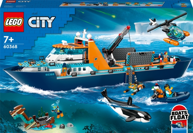 LEGO City Exploration 60368 - Polarutforskare och skepp