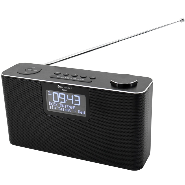 Soundmaster Radio DAB+/FM Stereo Bluetooth DAB700SW Svart
