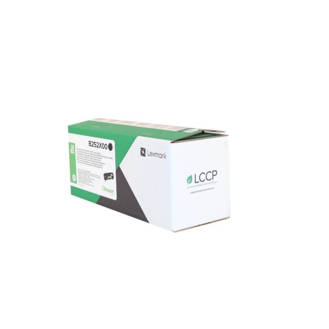 Lexmark Toner B252X00 Svart Extra High Yield