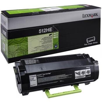 Lexmark Toner 51F2H0E 512H Svart, Return