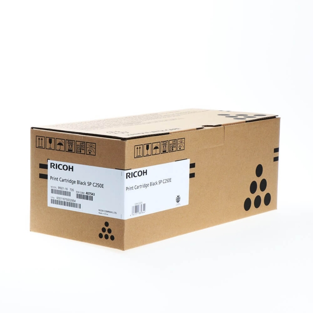 Ricoh Toner 407543 SP C250E Svart