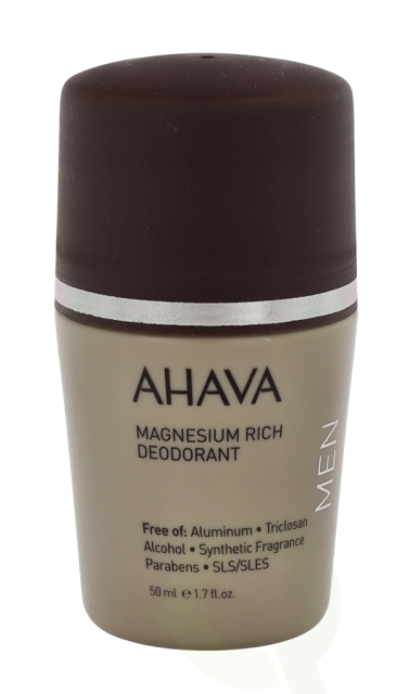 Ahava Men Roll-On Magnesium Rich Deodorant 50 ml