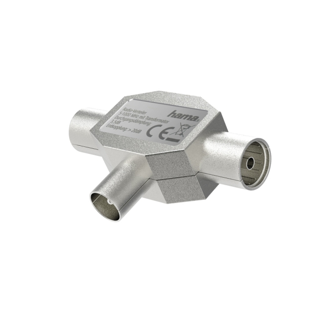 Hama Antennfördelare Coax 1-2 för Radio