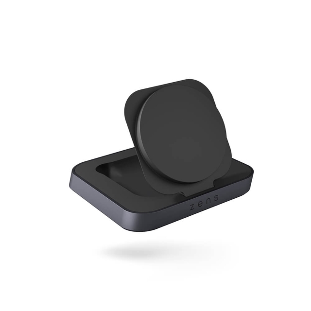 Zens Magnetisk Nattbordsladdare Qi 15W Apple Snabbladdning