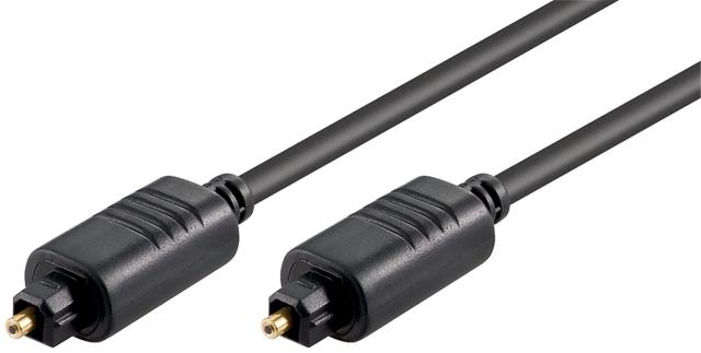 Goobay Toslink-kabel 5 mm Toslink-kontakt > Toslink-kontakt, ø 5 mm, 5 m