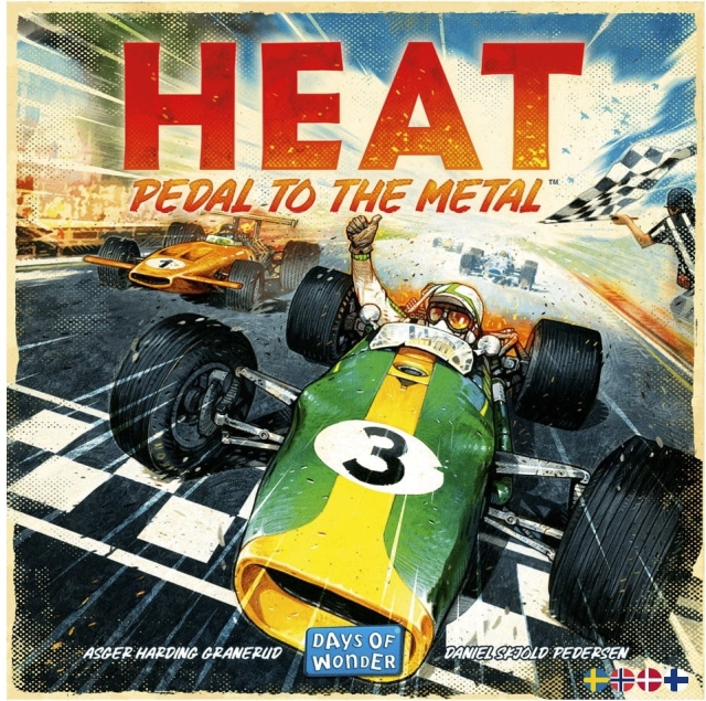 Days of Wonder Heat Pedal to the Metal Nordic brädspel