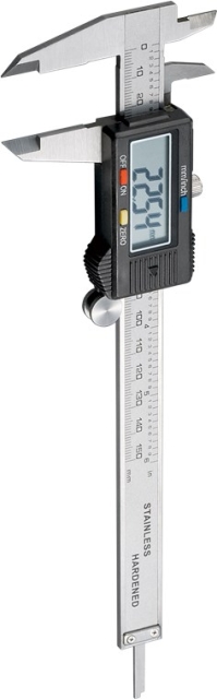 Goobay Digitalt skjutmått 150 mm / 6 tum för mätningar från 0 mm - 150 mm
