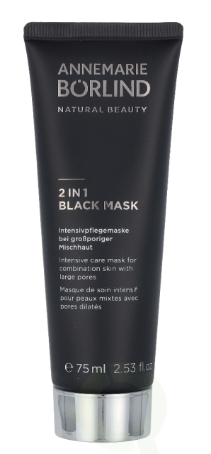 Annemarie Borlind 2 In 1 Black Mask 75 ml
