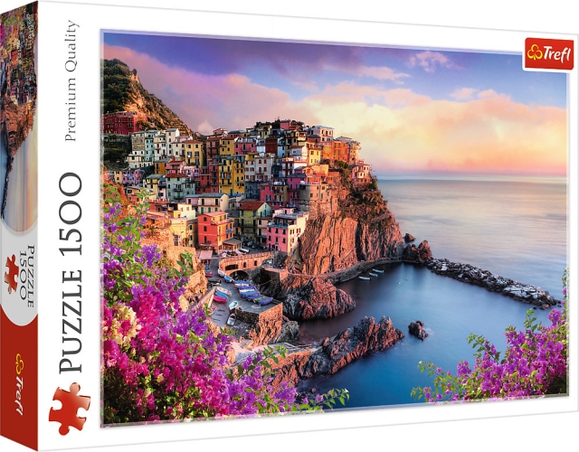 TREFL Manarola pussel, 1500 bitar