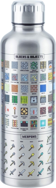 Paladone Minecraft metall vattenflaska