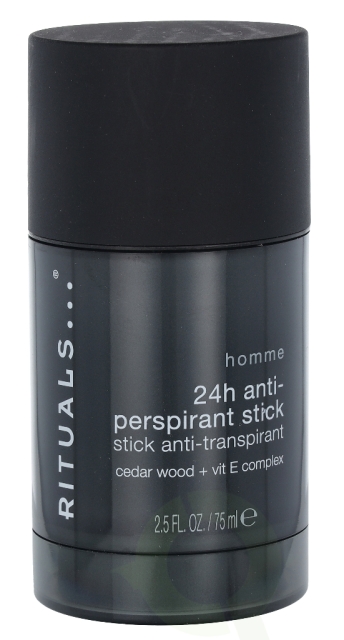 Rituals Homme 24H Anti-Perspirant Stick 75 ml Cedar Wood + Vit E Complex