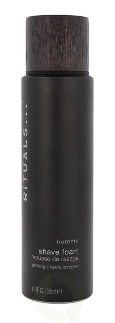 Rituals Homme Shave Foam 200 ml Ginseng + Hydra Complex