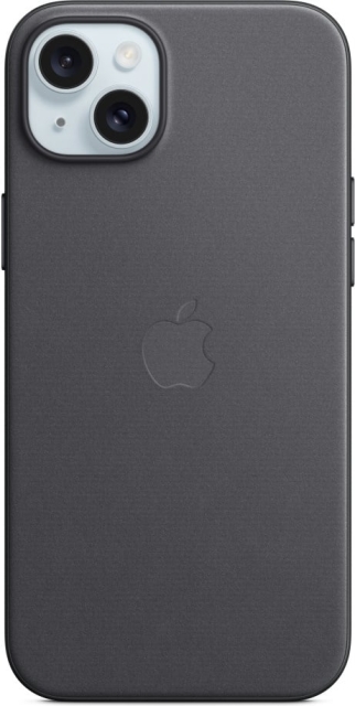 Apple iPhone 15 Plus FineWoven fodral med MagSafe, svart