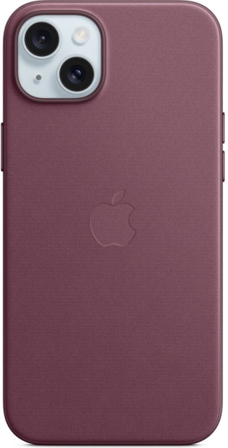 Apple iPhone 15 Plus FineWoven fodral med MagSafe, Röd