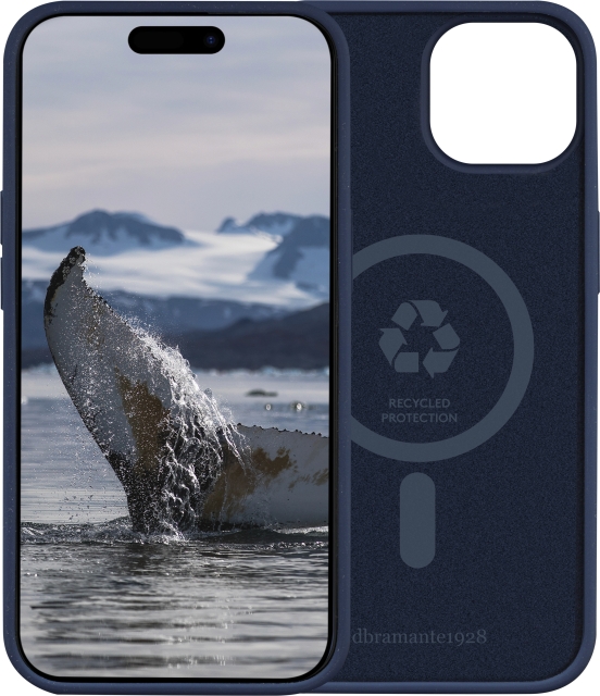 Dbramante1928 Monaco skyddsfodral, iPhone 15, Pacific Blue