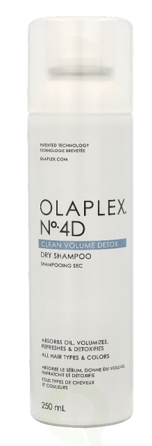 Olaplex No. 4D Clean Volume Detox Dry Shampoo 250 ml All Hair Types & Colors