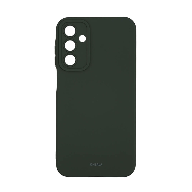 Onsala Mobilskal med Silikonkänsla Olive Green - Samsung A15 5G/A15 4G