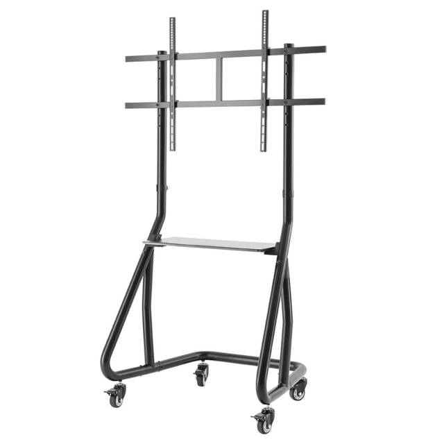 Hama TV-stativ Trolley upp till 100" Svart