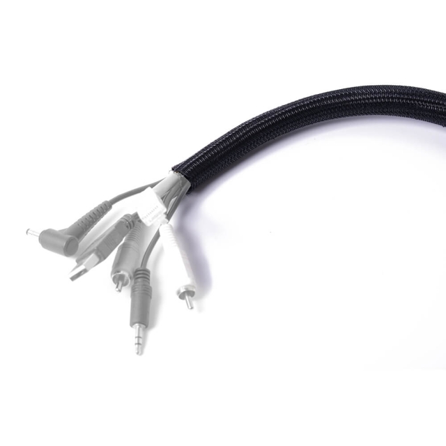 Desire2 Deskmate Cable Sheath 2m Velcro Closing Black