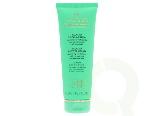 Collistar Talasso Shower Cream Nourishing Revital 250 ml With Sea Extracts And Essential Oils