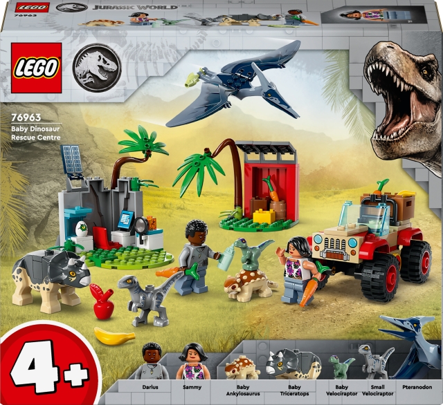 LEGO Jurassic World 76963  - Baby Dinosaur Rescue Center