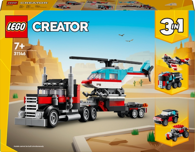 LEGO Creator 31146  - Flakbil med helikopter