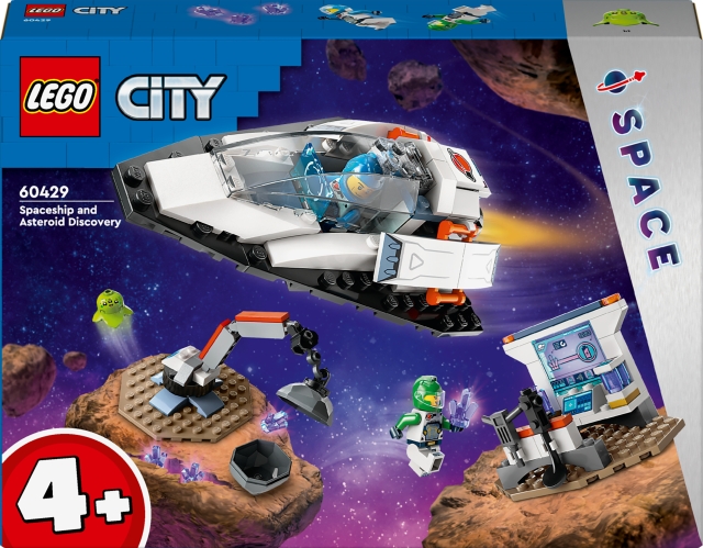 LEGO City Space 60429  - Rymdskepp och asteroidupptäckt