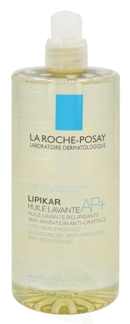 La Roche LRP Lipikar AP+ Lipid-Replenishing Cleansing Oil 750 ml