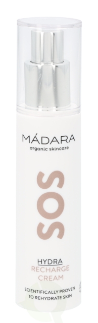 Madara Sos Hydra Recharge Cream 50 ml Rehydrate And Stressed Skin, All Types