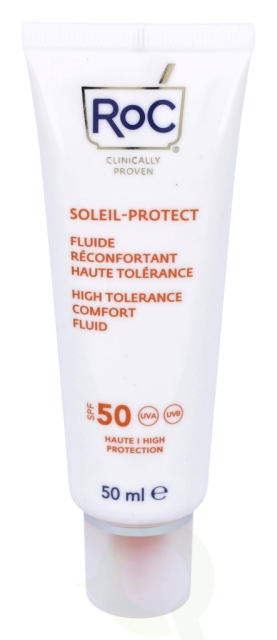 ROC Soleil-Protect High Tolerance Fluid SPF50+ 50 ml Comforts Sensitive Skin