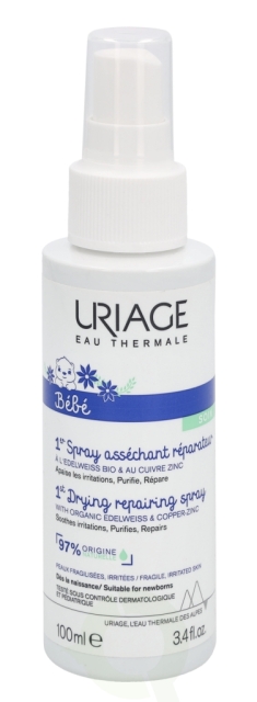Uriage Bebe 1st Drying Repairing Spray 100 ml