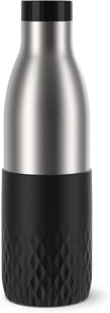 Tefal Bludrop Sleeve dricksflaska, 0,7 L, svart/stål