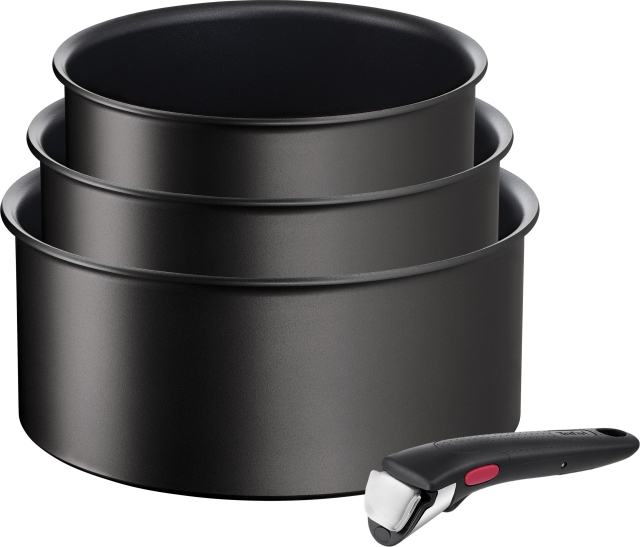 Tefal Ingenio Eco Resist kokkärlsset, 4-delat