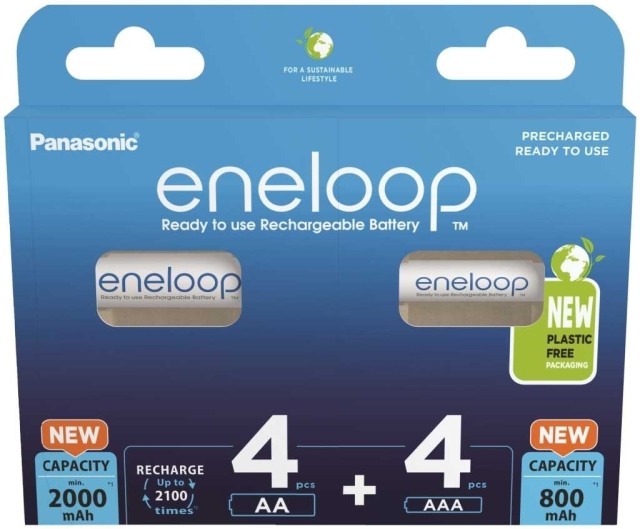 Panasonic Eneloop Combi AA + AAA  batteripack