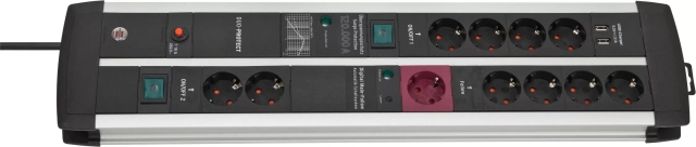 Brennenstuhl Premium-Protect-Line 120.000A automatic surge protection 3m