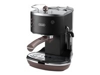DeLonghi Icona Vintage ECOV 311.BK Kaffemaskin, Mattsvart - Fyndvara 