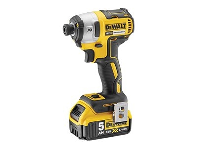 DeWALT DCF887P2-QW slagborrmaskin 2 batterier ingår 1/4 sexkantshylsa